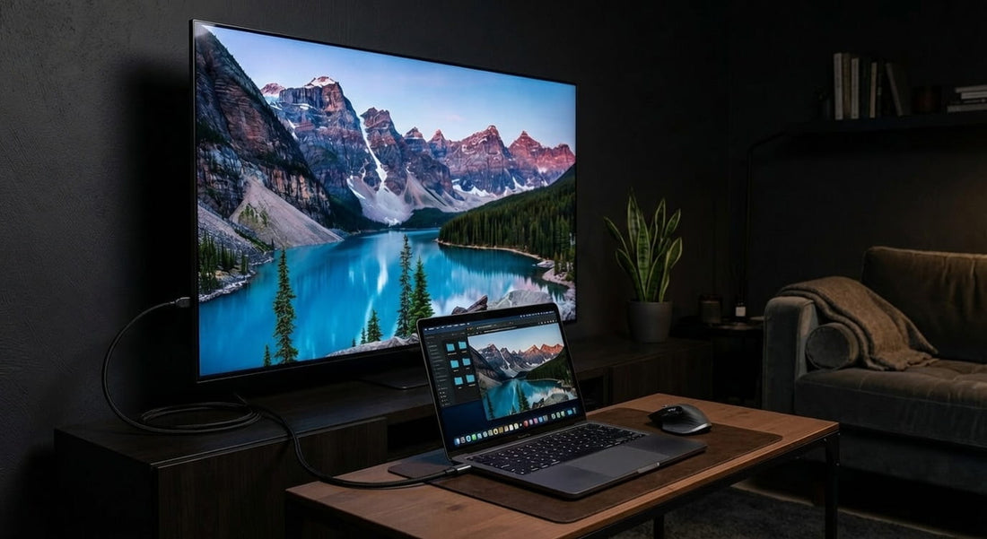 Laptop aansluiten op TV: Hoe doe je dat met HDMI & USB-C in 2026?