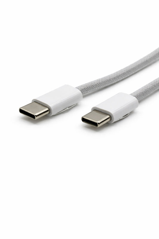 Kabelkings USB-C naar USB-C Kabel 60W PD 2 meter Wit